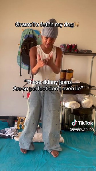 Fashionable Dog Fetching Adventure