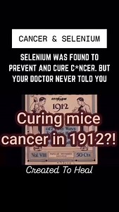 CANCER & SELENIUM! #createdtoheal #selenium #cancer #herbals #humanity | Jasiel Created To Heal