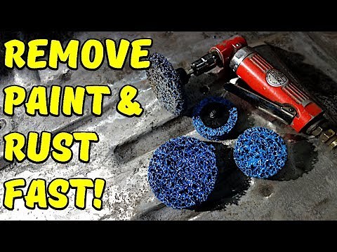 Black Hawk Easy Strip Disc Rust & Paint Remover on 1971 Camaro