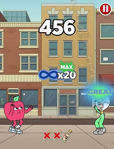 Apple And Onion Gameplay | Bottle Catch – Bottles Everywhere! | Cartoon Network GameBox Shorties