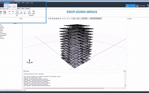 STKO 助力OpenSEES系列：软件基础操作介绍