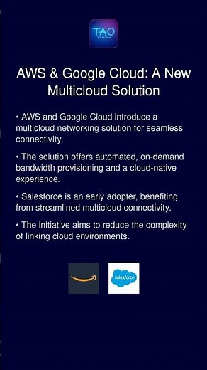 AWS & Google Cloud: A New Multicloud Solution