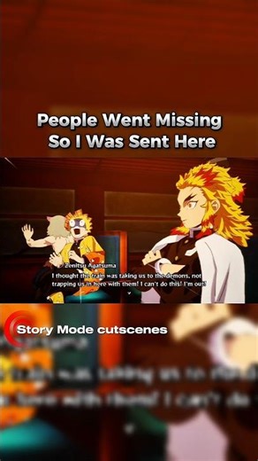 A Demon on the Train! 😱 Zenitsu Panics #kimetsunoyaiba