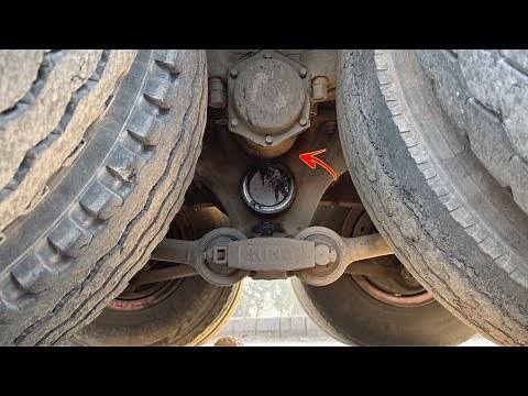 “Roadside Emergency! Monster Load Completely Crushed the Suspension System!”