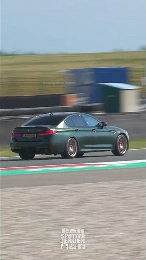 BMW M5 CS Acceleration