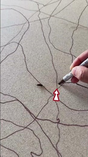 This Guy Tracked a Bug With a Marker and Accidentally Made Art