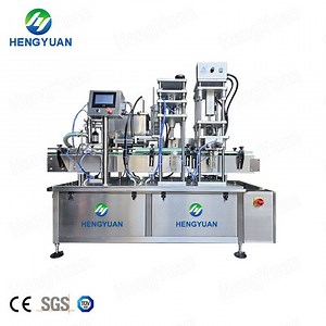 how to Smart Glass Jar Filling Lug Lid Capping Machine HYFC-100L |...