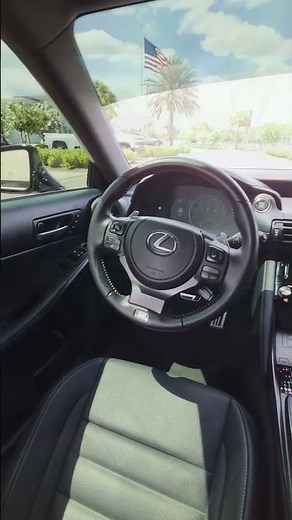 The 2024 Lexus® IS 350 F SPORT Interior Is Pure Driver Focus