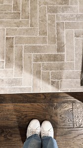 Tile is done and it’s all coming together🙌🏽 Both the wall and floor tiles are from @thetileshop where I was able to go into my local store and grab samples before selecting. The wall tile is Riad White Ceramic 4x4 and the flooring is Jerica Ceniza Porcelain 3x12. I’ll have more info on the installation process in a blog post soon! #sponsored #thetileshop #mytilestyle #pantrymakeover #dreampantry #pantryreno | Hand Makes Home