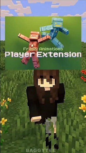 Minecraft Player Animations Just Got REAL! 🏃‍♂️💨 #shorts #minecraft #FreshAnimations