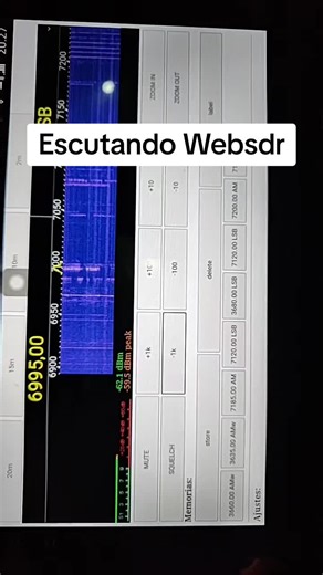 Experiência de Websdr de Pardinho no Carro