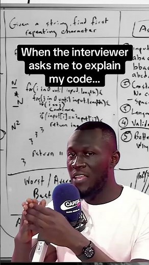 Trying to Explain My Code in a Technical Interview