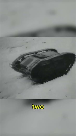 The First Remote Control Tank #history #shorts
