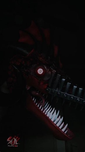 You would know who's talking. #ScarOfLove #scary #Cyborg #dragon #cool #horror #papercraft #art