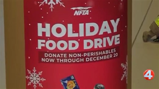 NFTA hosts holiday food drive