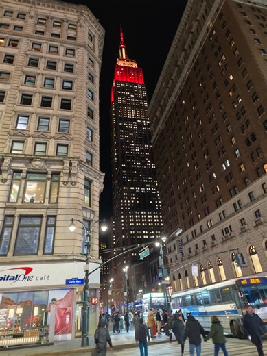 Caminé por Manhattan y llegué al Empire State