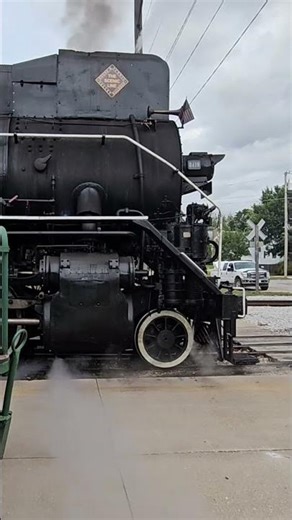 This beautiful locomotive still runs in Iowa today.