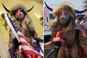 Q 'shaman' who stormed Capitol says he can 'visit dimensions to fight pedos'