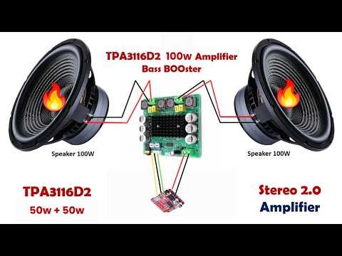 Ultimate TPA3116D2 Connection for Better Bass