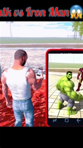 Hulk vs Iron Man New All cheat code 🥶 #short #allcheatsode #latest #game #indianbikedriving3dgame