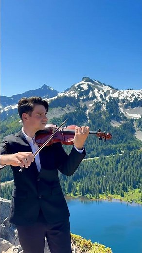 David Bay – Titanic “My Heart Will Go On” | Violin in Rainier National Park