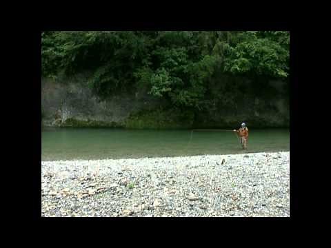 Wie Profis werfen - der perfekte Switch Cast erklärt von Fliegenfischer Profi Günter Feuerstein