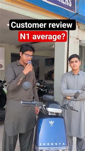 customer review about zhongfa N1 model with lithium iron phosphate battery #zhongfa#scooty #review.