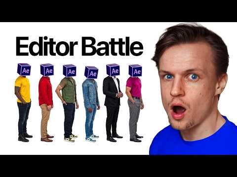 21 Editors Battle For $500 - Video Edit Challenge (FREE)