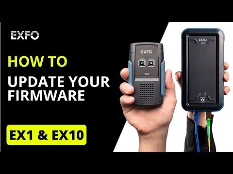 Update firmware on your EX1 or EX10 | How-To