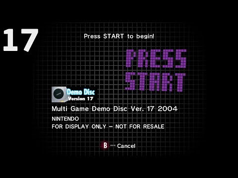 GameCube Trailers - Interactive Multi Game Demo Disc 17 - 2004