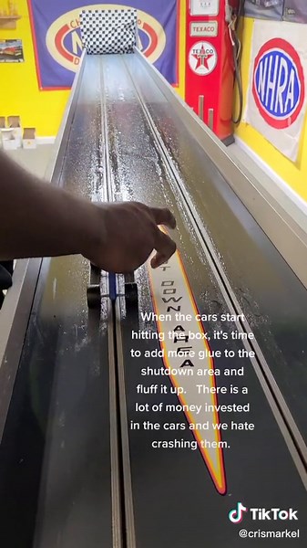 Just add more glue. #slotcardragracing #becauseracecar #slotcar #slotcars #carhauler