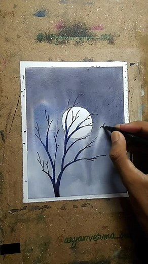 simple & easy #watercolor #art #artist #painting #drawing #sketch #mydrawingskills #skills4all