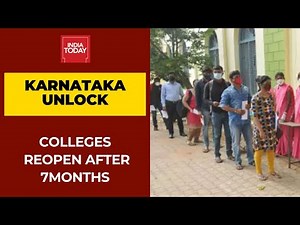 Colleges Across Karnataka Reopen After 7 Months; Mandatory Covid Testing For Students And Staff
