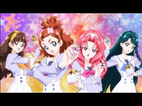 [1080p] Precure Princess Engage! (Go Princess Precure 2nd Group Transformation Ver. Long)