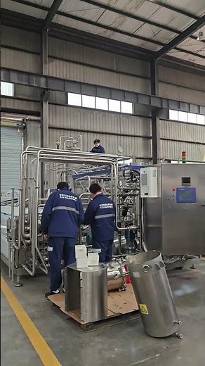 An entire UHT system complete with Homogenizer and Deaerator.