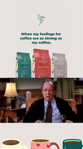 1.3K views | Coffee stronger than my will to function without it... lol☕ | Lifeboost Coffee | Facebook