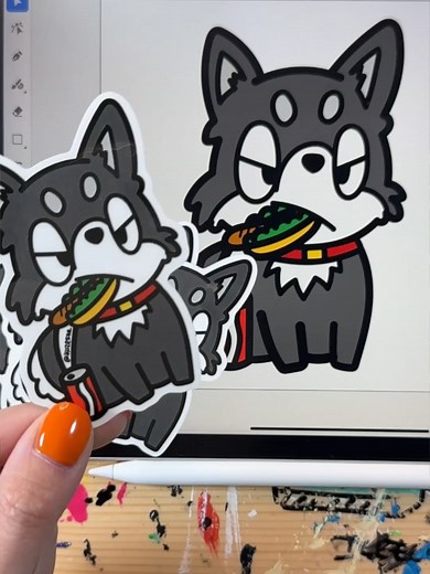 可愛いオリジナルステッカーの作り方