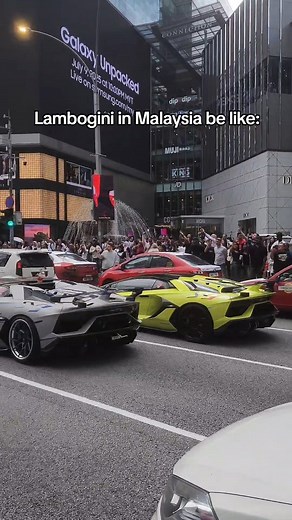 When people saw Lamborghini in Malaysia... #lamborghini #lambo #supercar #carinstagram #carlifestyle #fyp #carspotting #carspotter | Kayson Ng