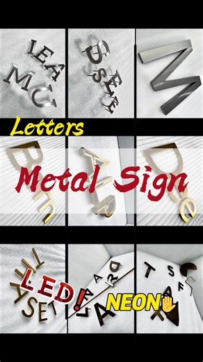 Metal Letters Signs.#sign #signs #signfactory #letter #metal #signage #signagemarking #signagedesign #ledsign #neonsigns #customsigns #diy #fyp #foryoupage