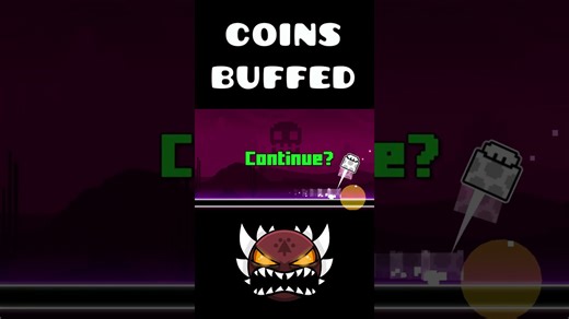 Press start coins buffed - Geometry Dash 2.2