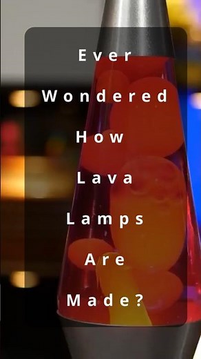 How Lava Lamps Are Made 🟣 | Fascinating Factory Process #Shorts