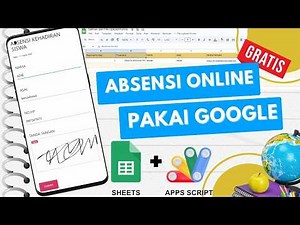 Online Attendance: Creating Attendance in Google Sheets (Easy & Fast!) PART 1