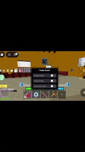 Blox fruit trade scam script💰
