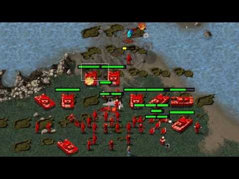 Command & Conquer: Red Alert (Remastered) skirmish - Germany vs. USSR