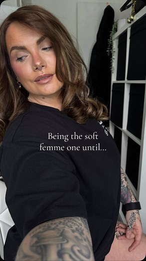 Nothing satisfies me more than being underestimated as a feminine presenting lesbian. It’s possibly one of my biggest motivations. That combined with men thinking because I am only 5ft tall I’m going to be weak. We hit 223kg x10 today which is the heaviest for a longggg old time! | Grace & Kelly McGuire