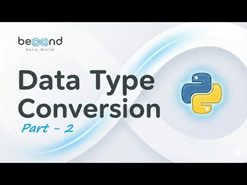 12.1 Collection Conversion in Python | Data Type Conversion (Part-2) | Mr. SACHIN