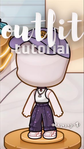 COOL OUTFIT TUTORIAL| AVATAR WORLD #avatarstory #pazu #avatarworld