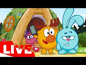 🔴 ПРЯМОЙ ЭФИР! LIVE Смешарики 2D. Все серии. Старые и новые