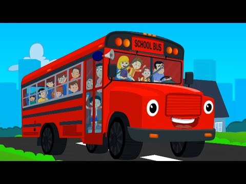Toddlers Toons Roues sur le Bus, Véhicules Chanson | Rimes pour Enfants