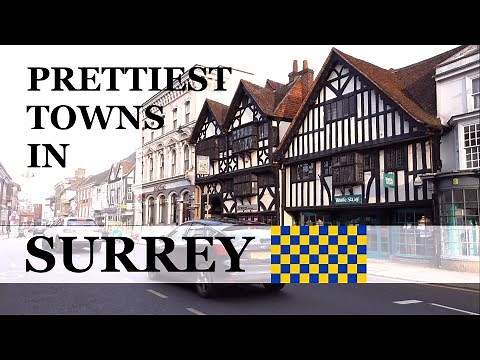 Top 10 PRETTIEST Towns in SURREY